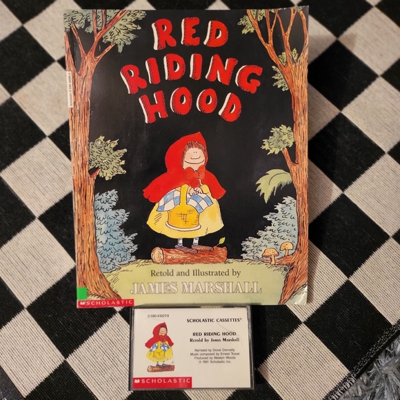 Read Along "Little Red Riding Hood" Cassette & Book Scholastic Set - Picture 1 of 2